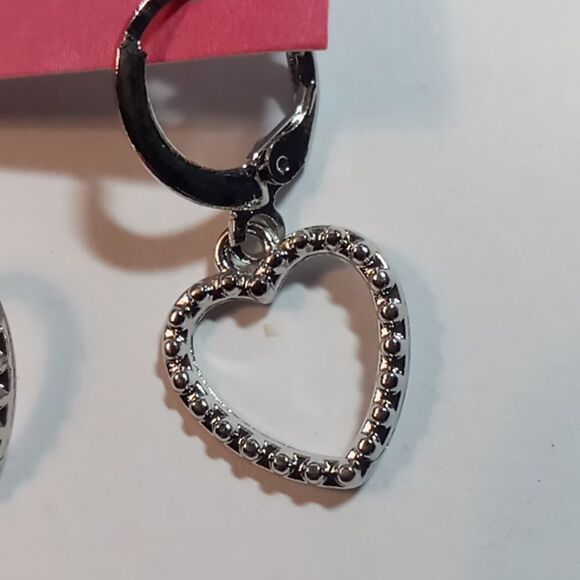 Heart earrings - Picture 3 of 4